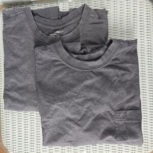 Wolverine Bundle of 2 Short Sleeve Pocket Tees in Charcoal